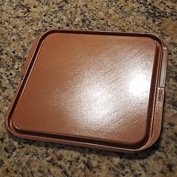 GOTHAM STEEL. Classic Nonstick Double Grill Reversible Pan. Titanium & Ceramic. - Picture 2 of 13